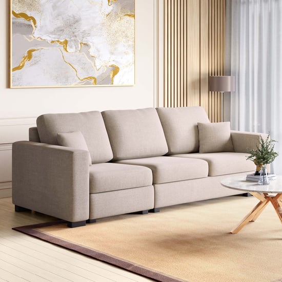 Premium Cushioned Sofa - 3 Seater
