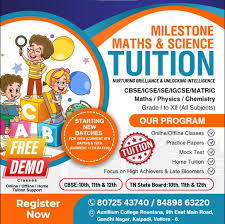 Maths tuition classes 9th to 12th