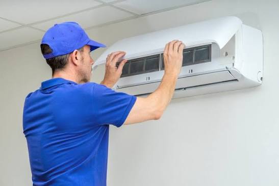 AC service and gas filling at home